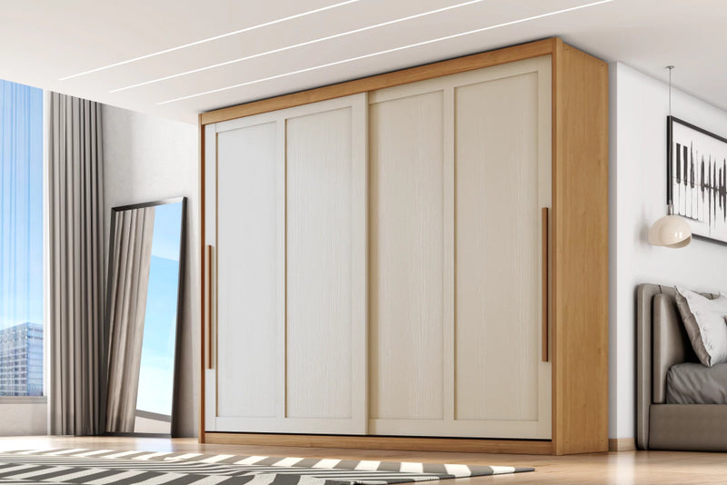 Guarda Roupas atraente de 2,67 100% MDF cor 02