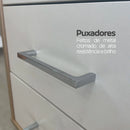 Balcão com gavetas e portas de correr em tamburato cor 02