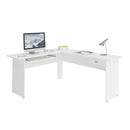 Mesa de Escritório Cannes 1 GV Branca Artely