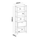 Estante Para Livros com Prateleiras Cor 01