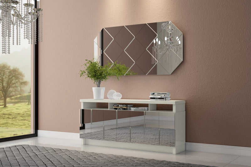 Painel decorativo espelhado de 1,70