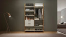 Closet cabideiro com duas gavetas 100% MDF cor 02